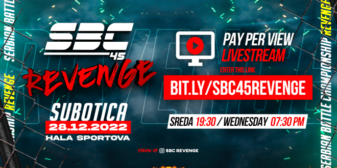 SBC 45 Revenge PPV LIVESTREAM