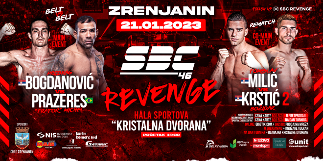 SBC 46 Revenge – 21.01.2023. Zrenjanin, Kristalna dvorana