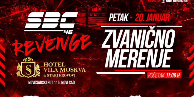 SBC 46 Revenge – 20.01. Zvanično merenje