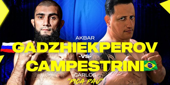 SBC 51 Revenge – 🇷🇺 AKBAR GADZHIEKPEROV vs 🇧🇷 CARLOS “Pica Pau” CAMPESTRINI